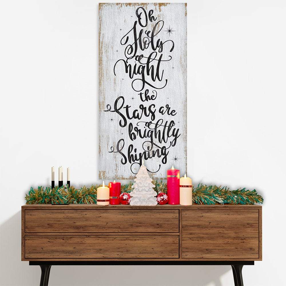 Oh Holy Night - Canvas