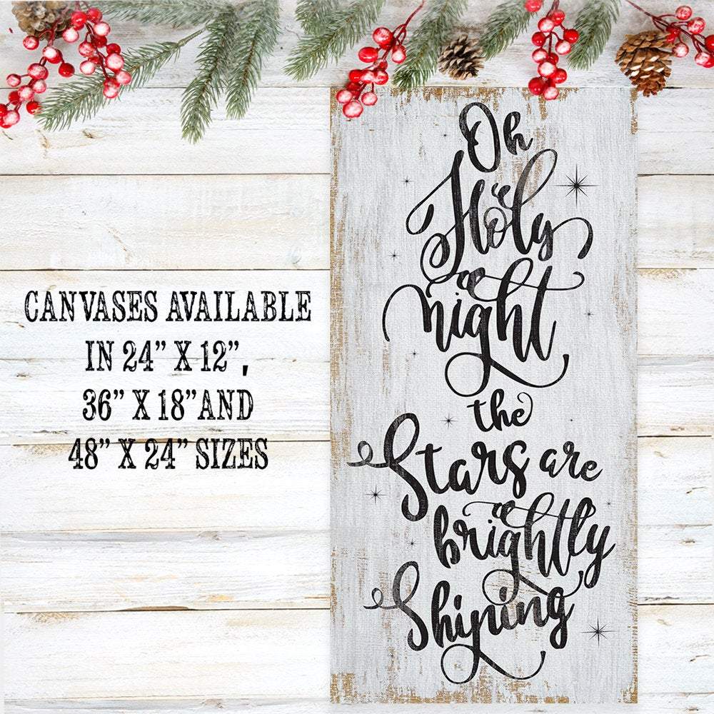 Oh Holy Night - Canvas