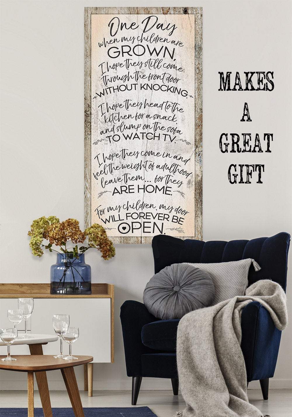 One Day Children Grown - Canvas