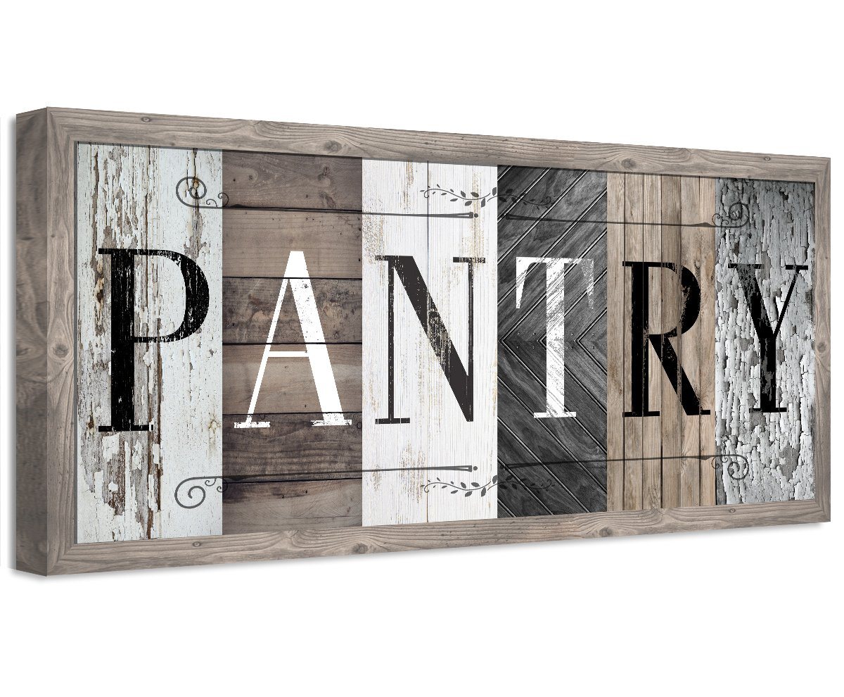 Pantry in Multi Pattern - Canvas