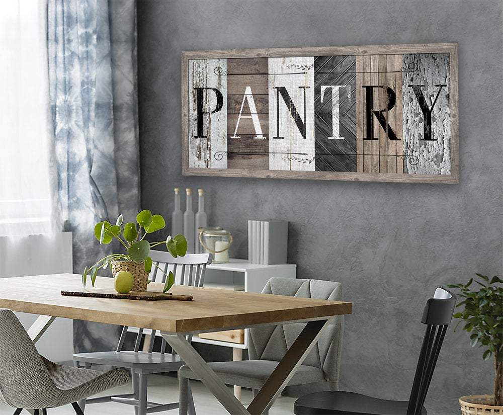 Pantry in Multi Pattern - Canvas