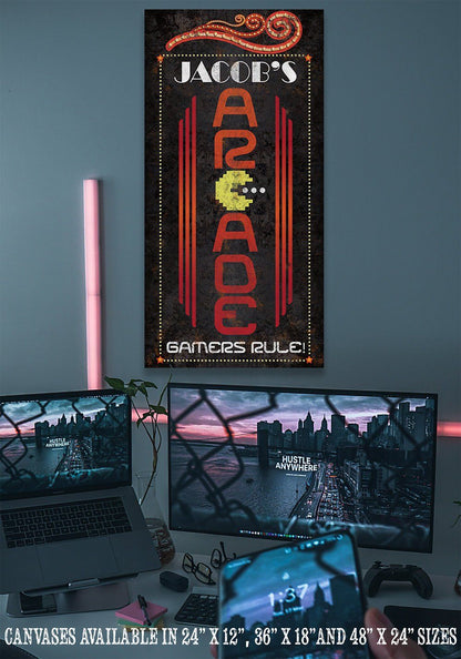 Personalized - Arcade - Canvas