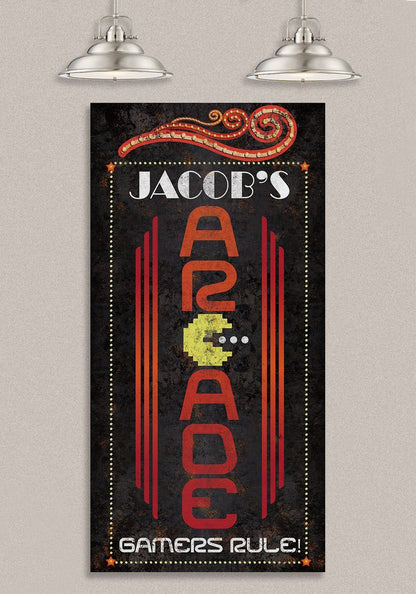 Personalized - Arcade - Canvas