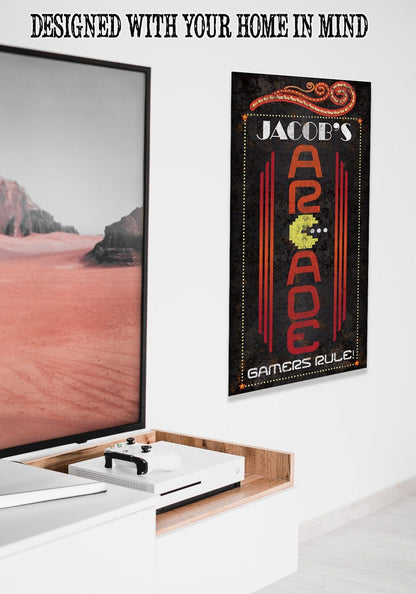 Personalized - Arcade - Canvas