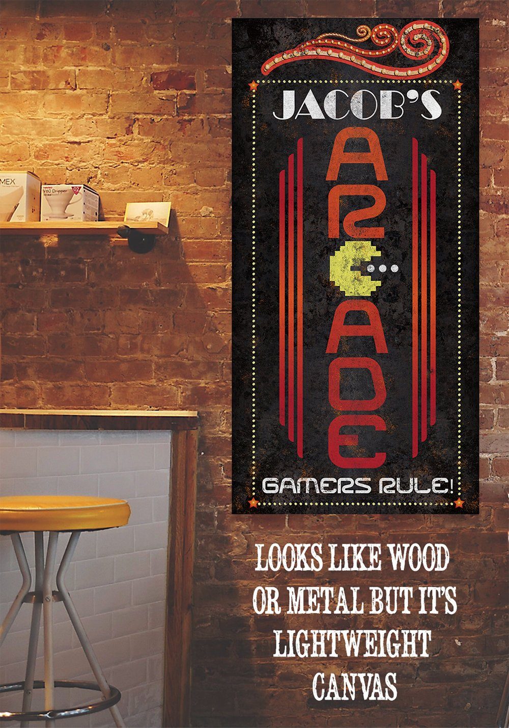 Personalized - Arcade - Canvas
