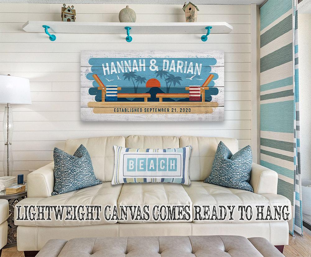 Personalized - Beach Chairs - Canvas