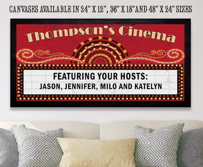 Personalized - Cinema - Canvas