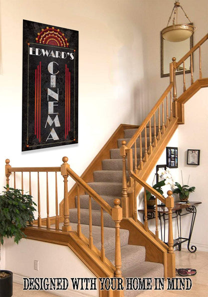 Personalized - Cinema Vertical - Canvas