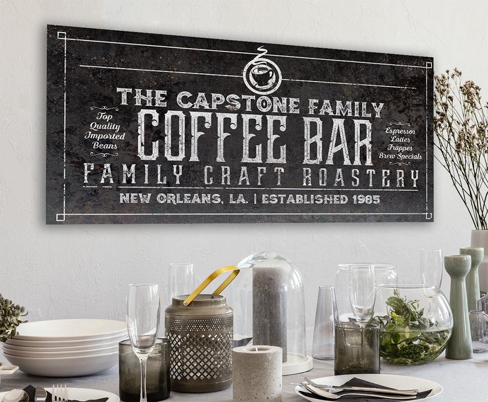 Personalized - Coffee Roasters - Canvas