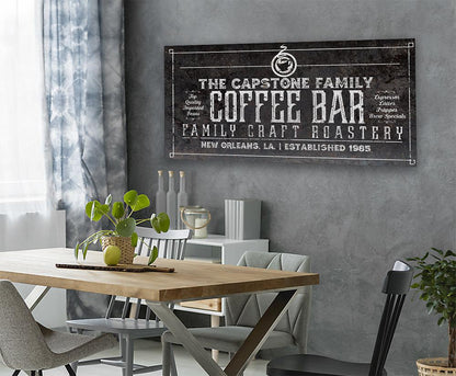 Personalized - Coffee Roasters - Canvas