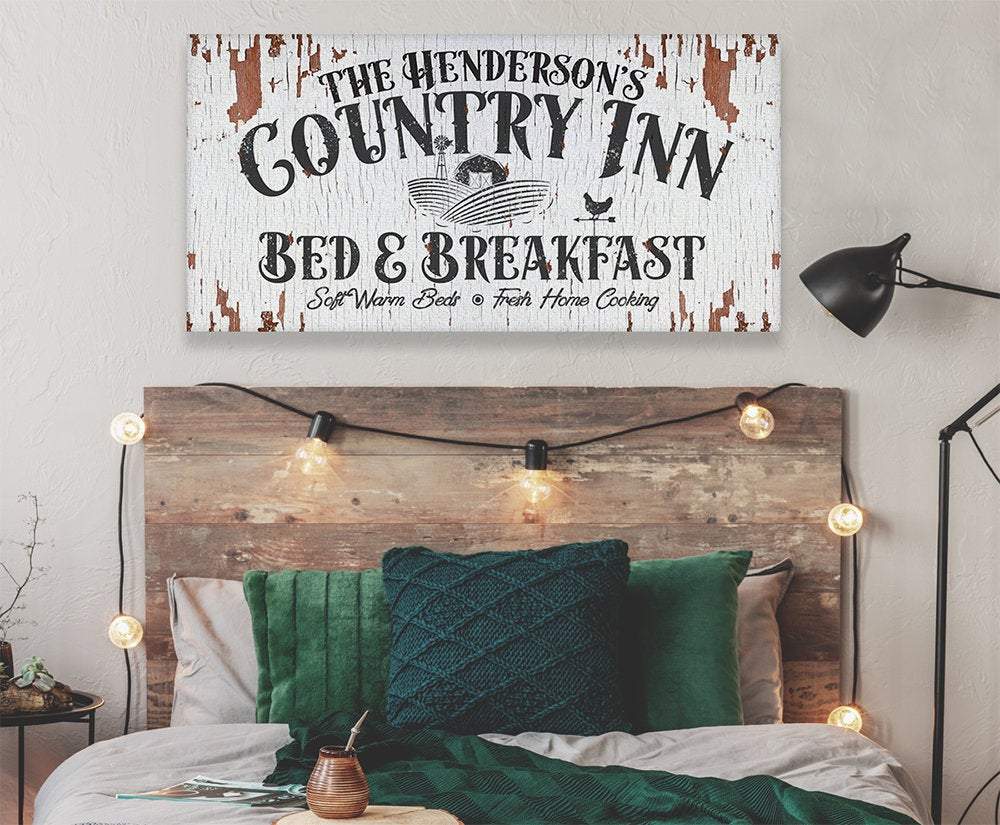 Personalized - Country Inn B&B - Canvas