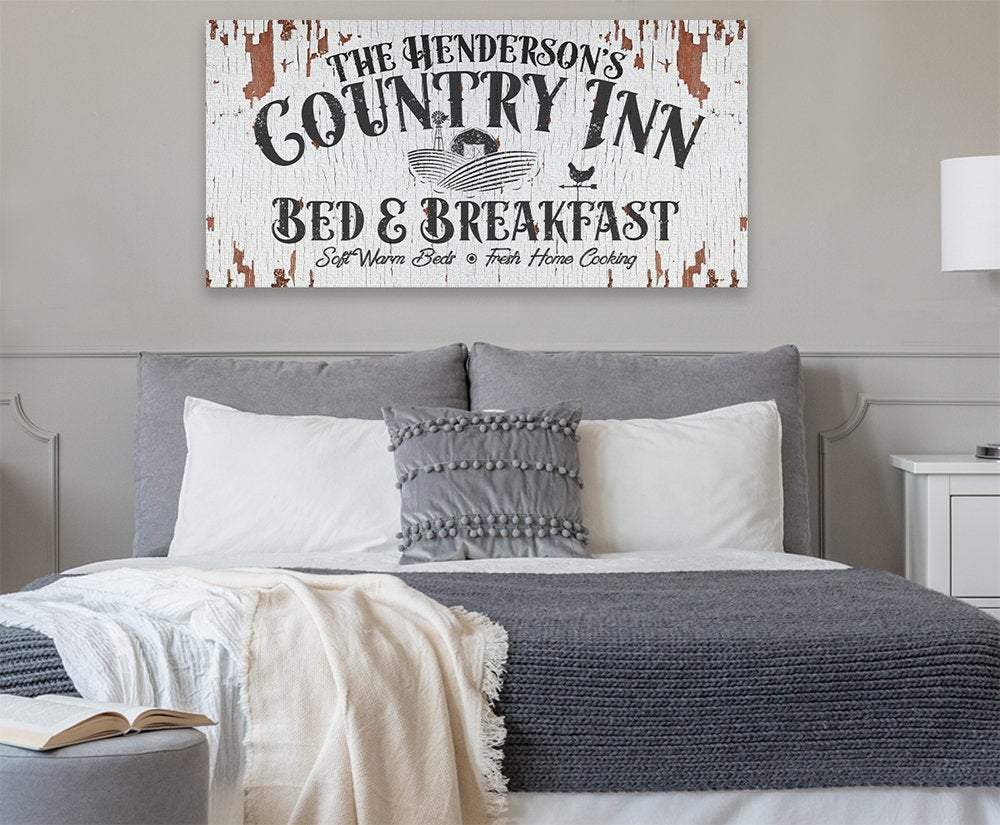 Personalized - Country Inn B&B - Canvas