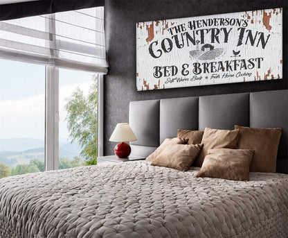 Personalized - Country Inn B&B - Canvas