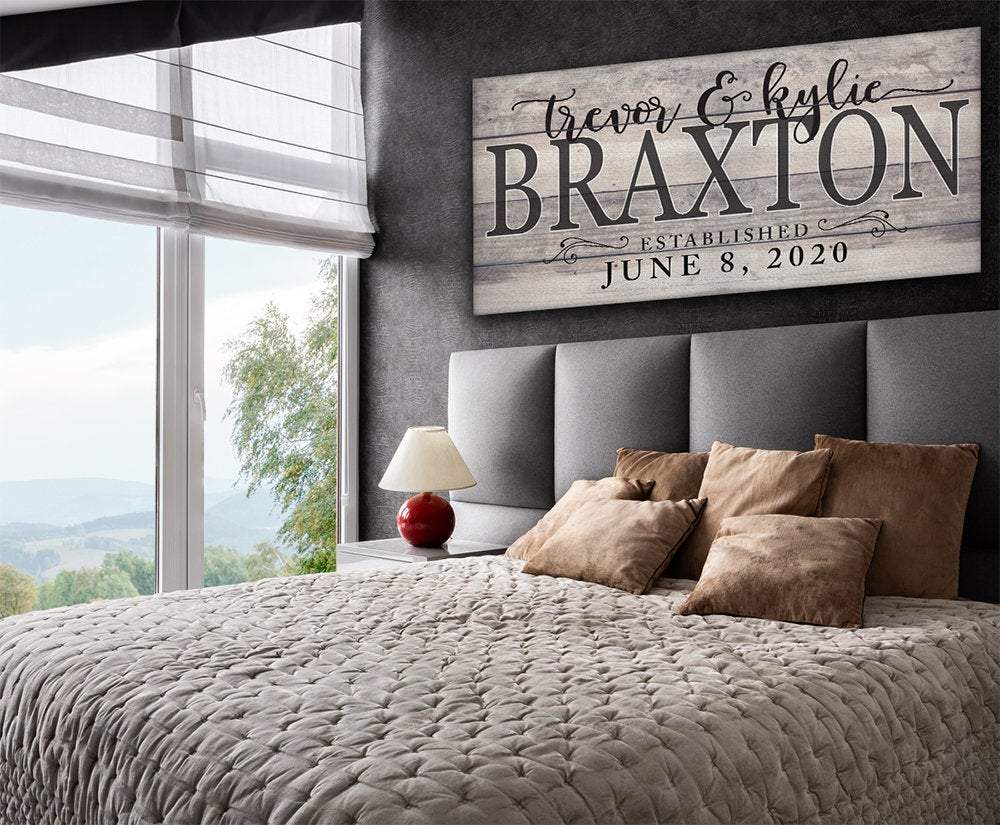 Personalized - Couple Names - Canvas