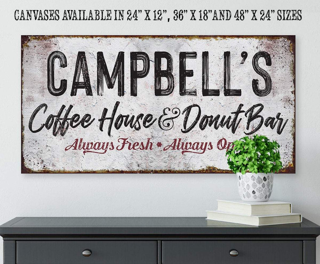 Personalized - Donut Bar - Canvas