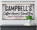 Personalized - Donut Bar - Canvas