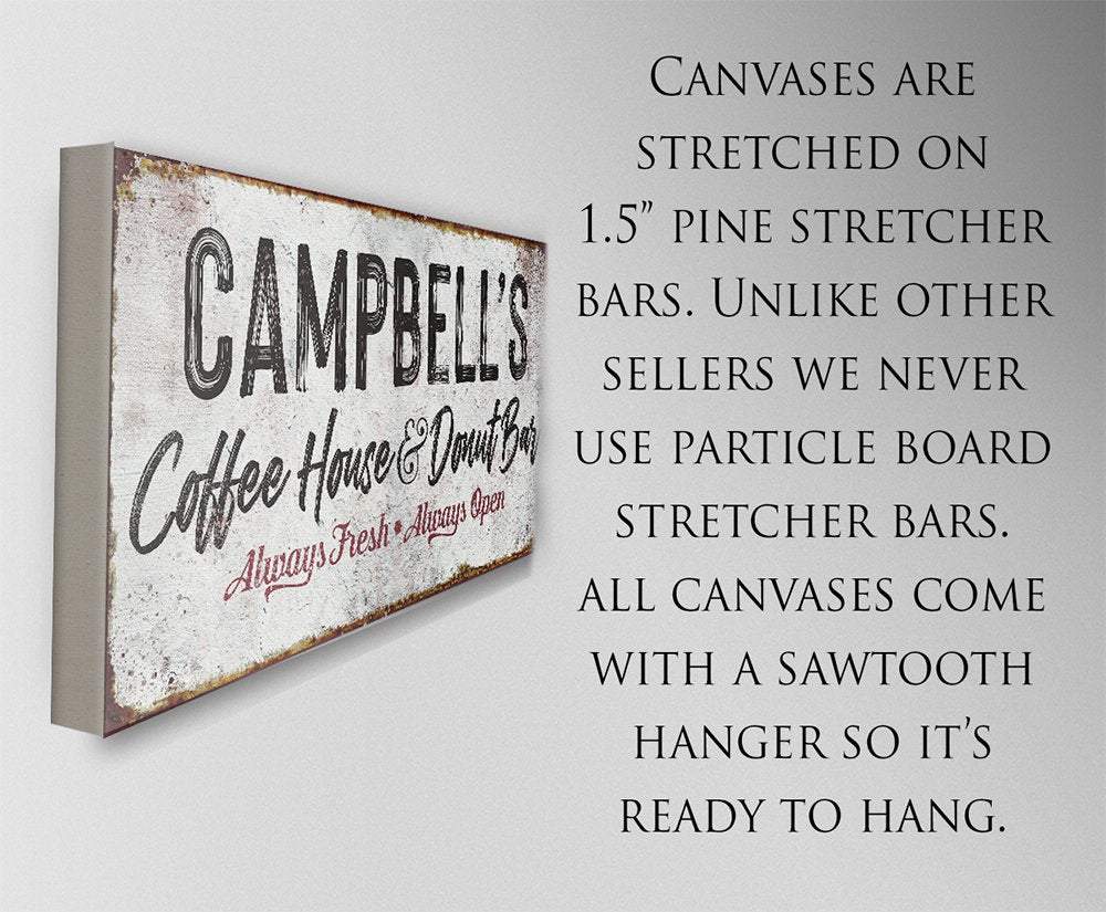 Personalized - Donut Bar - Canvas