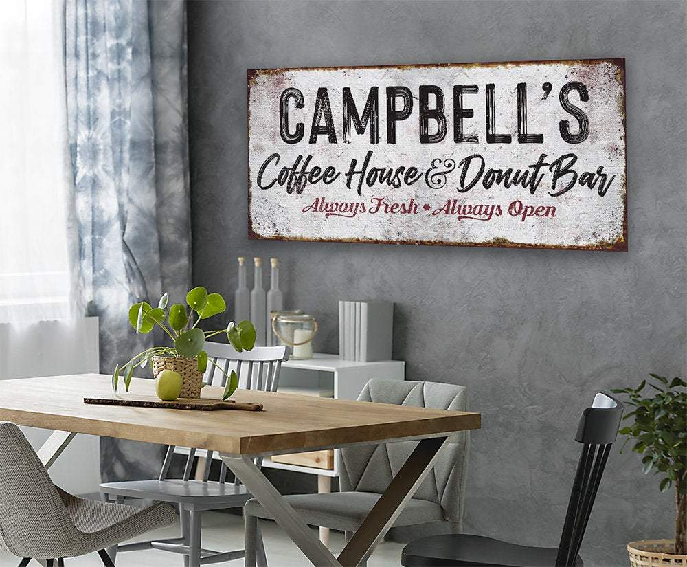 Personalized - Donut Bar - Canvas
