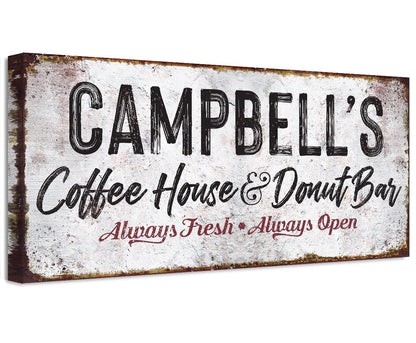 Personalized - Donut Bar - Canvas
