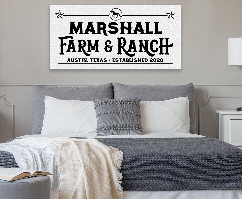 Personalized - Farm & Ranch - Canvas