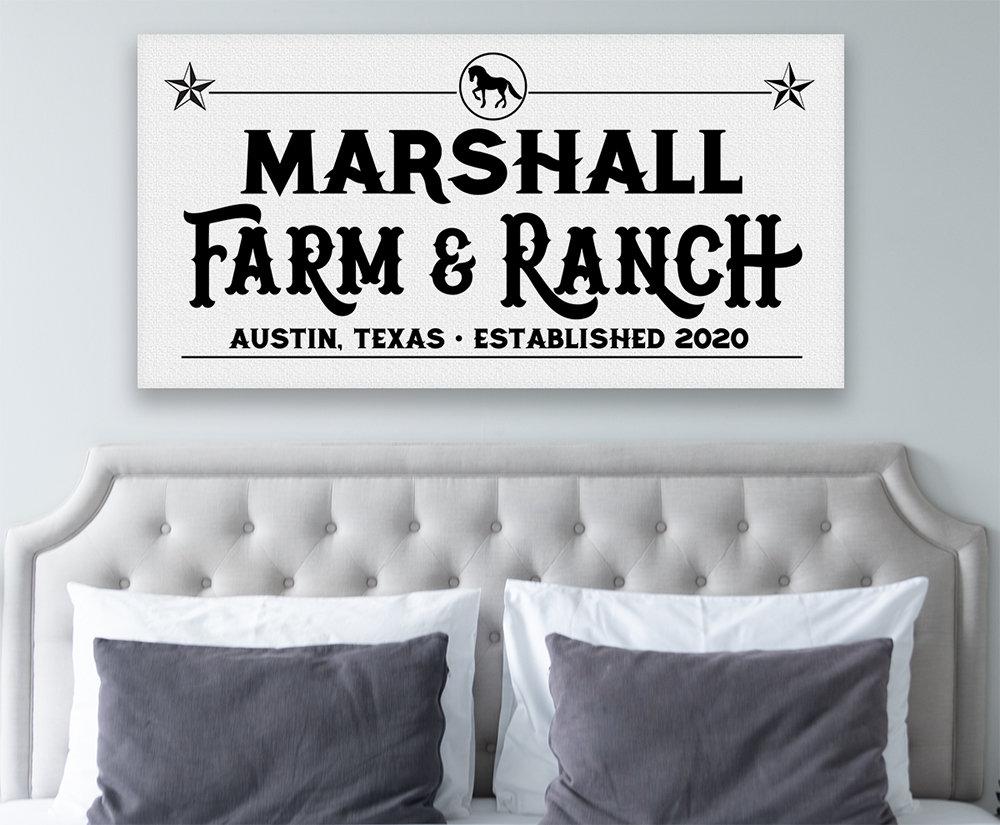 Personalized - Farm & Ranch - Canvas