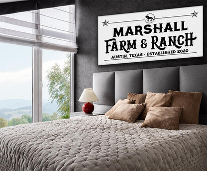 Personalized - Farm & Ranch - Canvas
