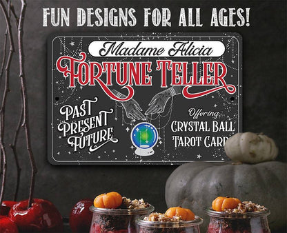 Personalized - Fortune Teller - Metal Sign