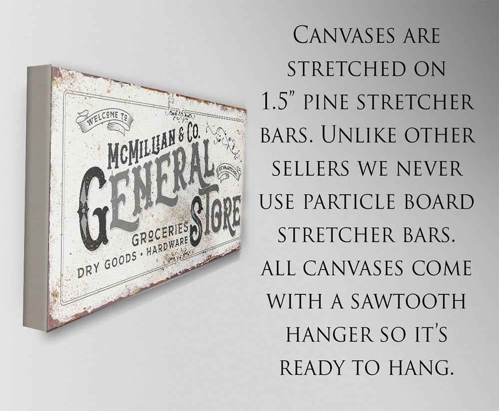 Personalized - General Store - Canvas