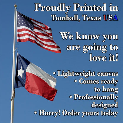 Personalized - It's Not How Big - Canvas