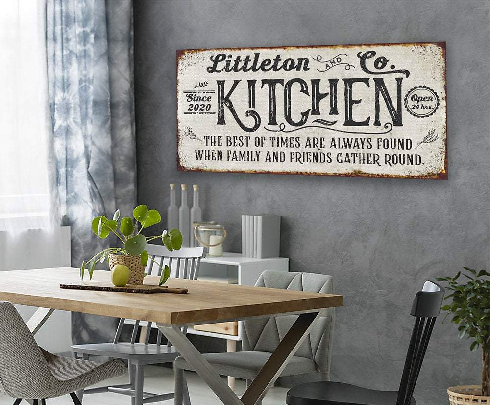 Personalized - Kitchen Best of Times - Canvas
