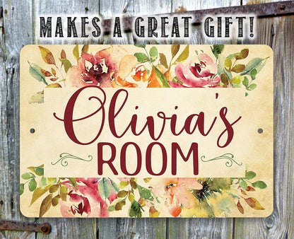 Personalized - My Room - Metal Sign