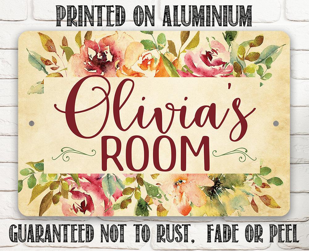 Personalized - My Room - Metal Sign