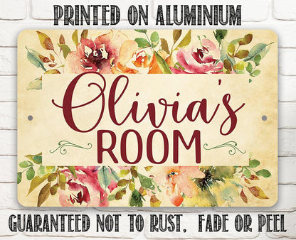 Personalized - My Room - Metal Sign
