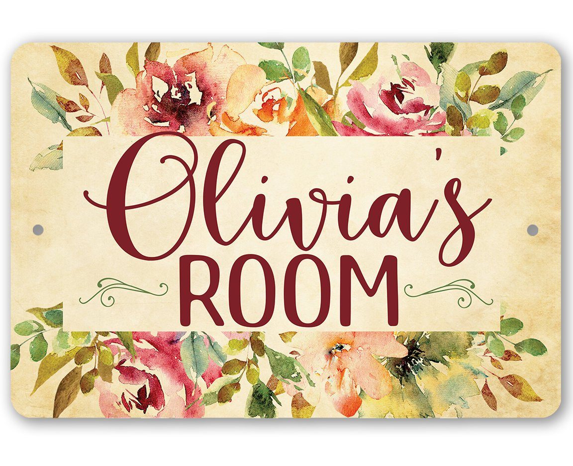 Personalized - My Room - Metal Sign