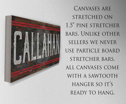 Personalized - Name Firefighter - Canvas