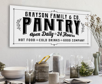 Personalized - Pantry - Canvas