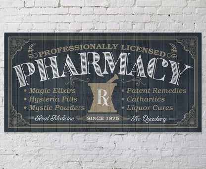 Personalized - Pharmacy - Canvas