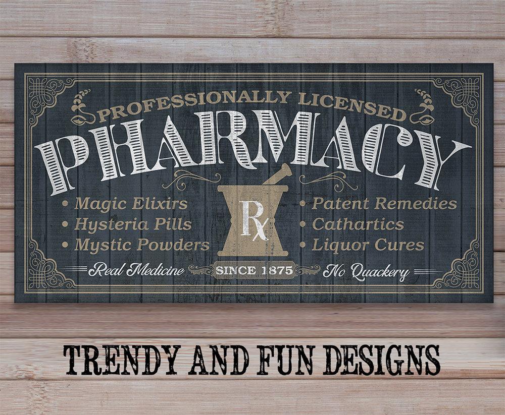 Personalized - Pharmacy - Canvas