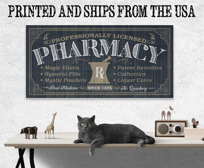 Personalized - Pharmacy - Canvas