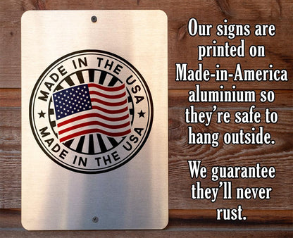 Personalized - Pool Side - Metal Sign