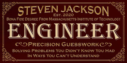Personalized - Professional Engineer - Canvas
