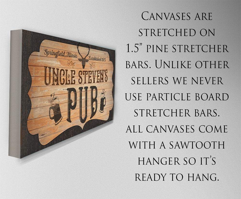 Personalized - Pub - Canvas