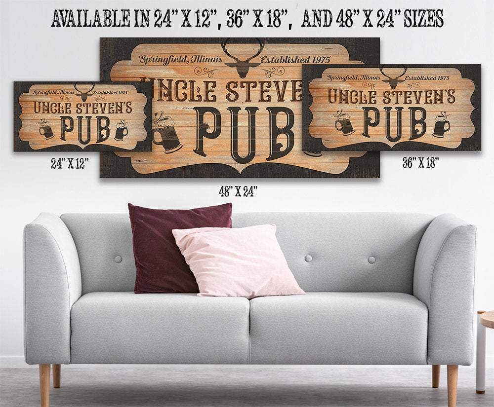 Personalized - Pub - Canvas