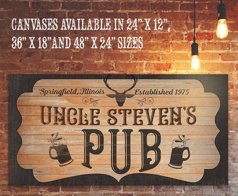 Personalized - Pub - Canvas