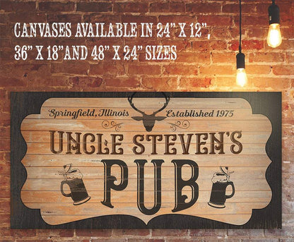 Personalized - Pub - Canvas