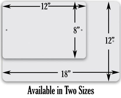 Personalized - Rack 'Em - Metal Sign