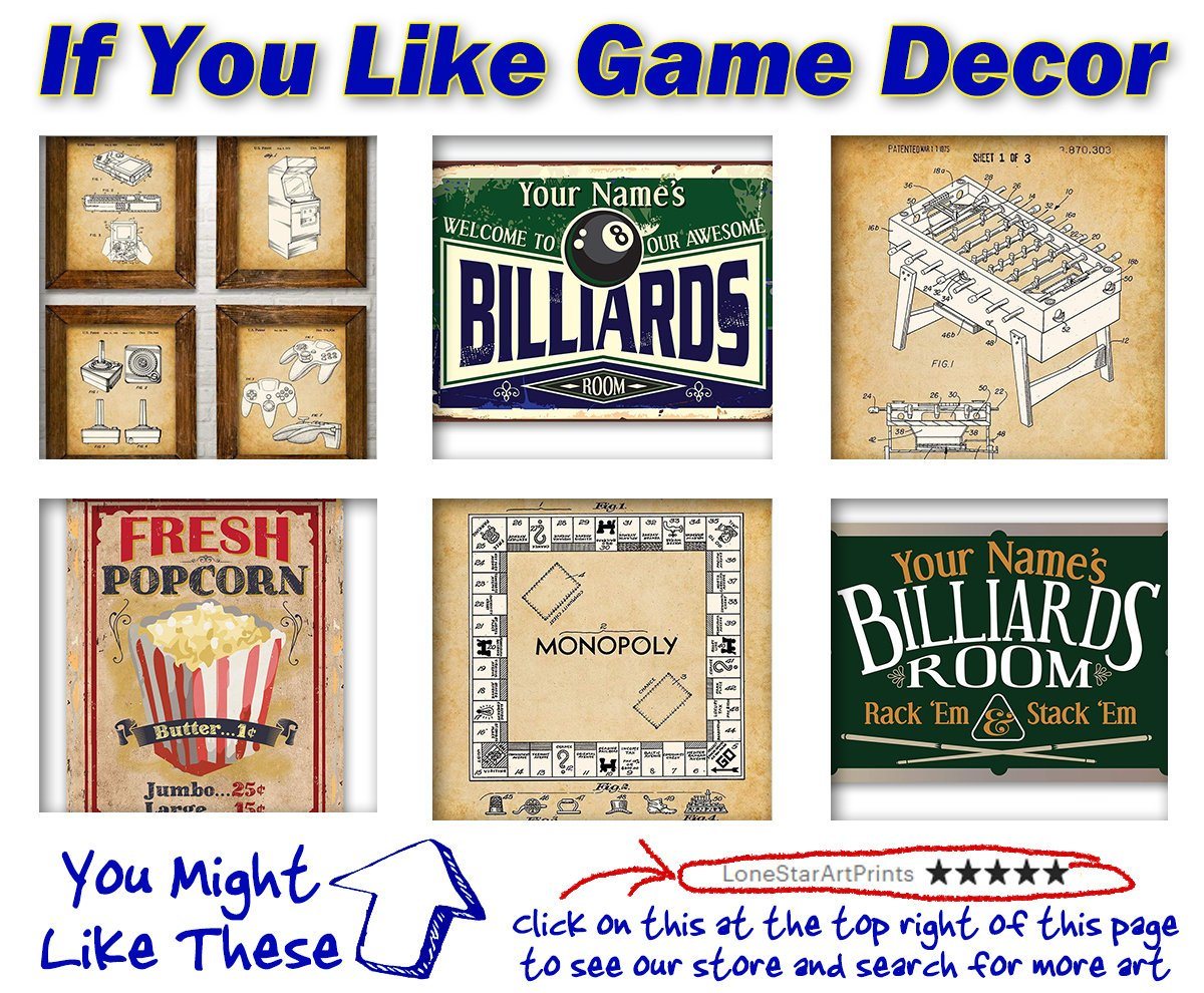 Personalized - Rack 'Em - Metal Sign