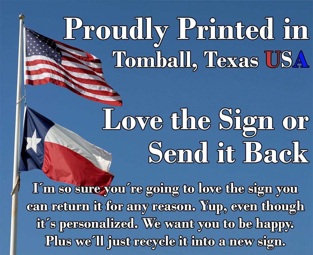 Personalized - Seasoned With Love Kitchen - Metal Sign