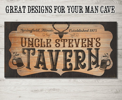 Personalized - Tavern - Canvas