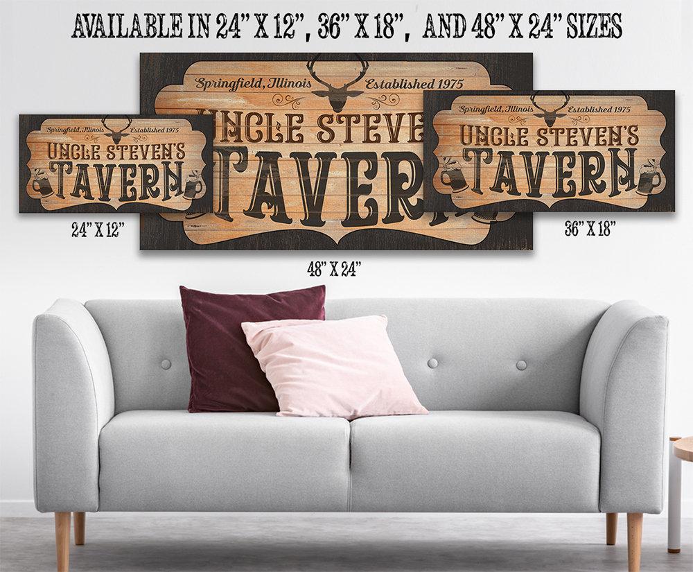 Personalized - Tavern - Canvas